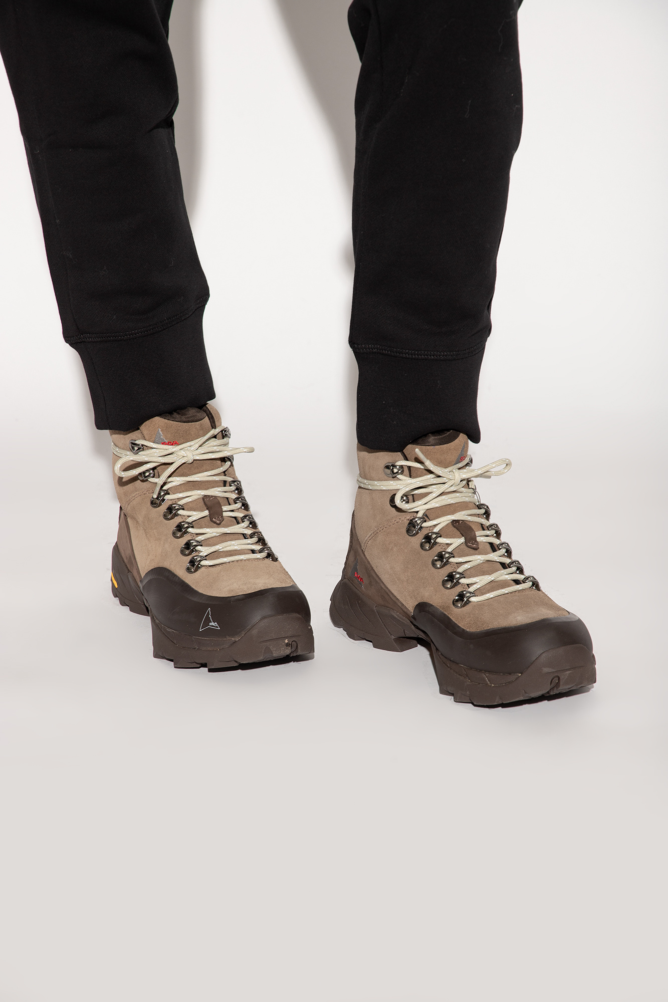 Brown 'Katharina' hiking boots ROA - Vitkac Canada